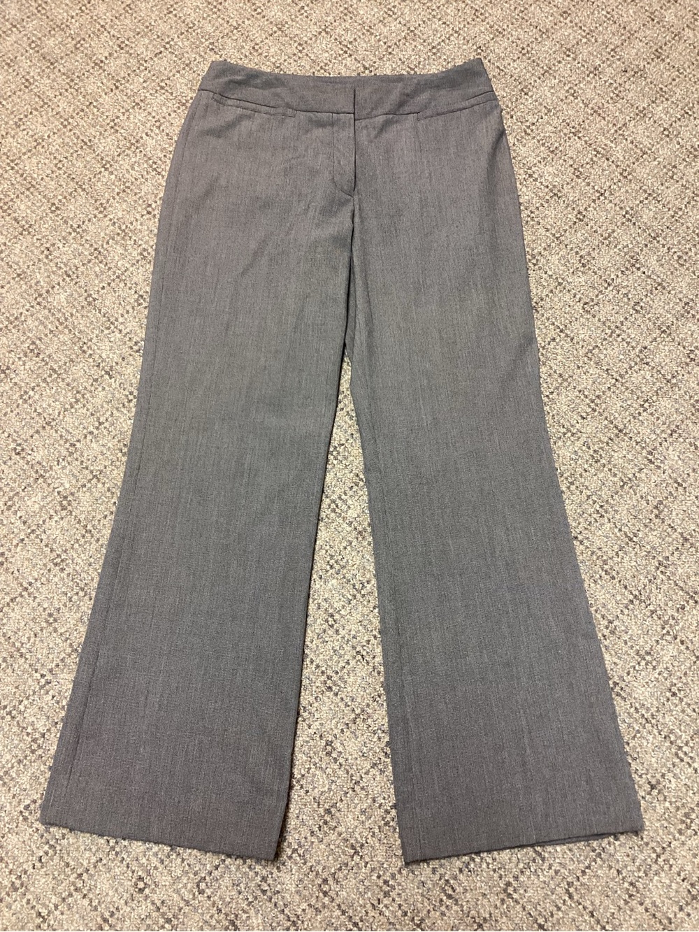 Rafaella Black White Textured Straight Leg Dress Pants * Size 6